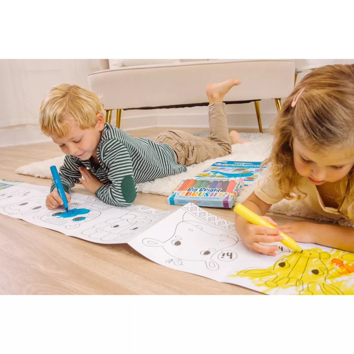 Ooly Color-A-Looong: Fold Out Boyama Kitabı - Safari Family - 810104681858 Ooly Color-A-Looong: Fold Out Boyama Kitabı - Safari Family - 118-310 - 810104681858