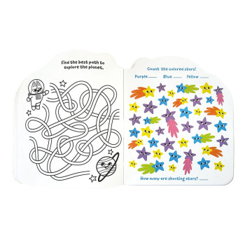 Ooly Playful Pages Aktivite Kitabı - Pets in Space Ooly Playful Pages Aktivite Kitabı - Pets in Space