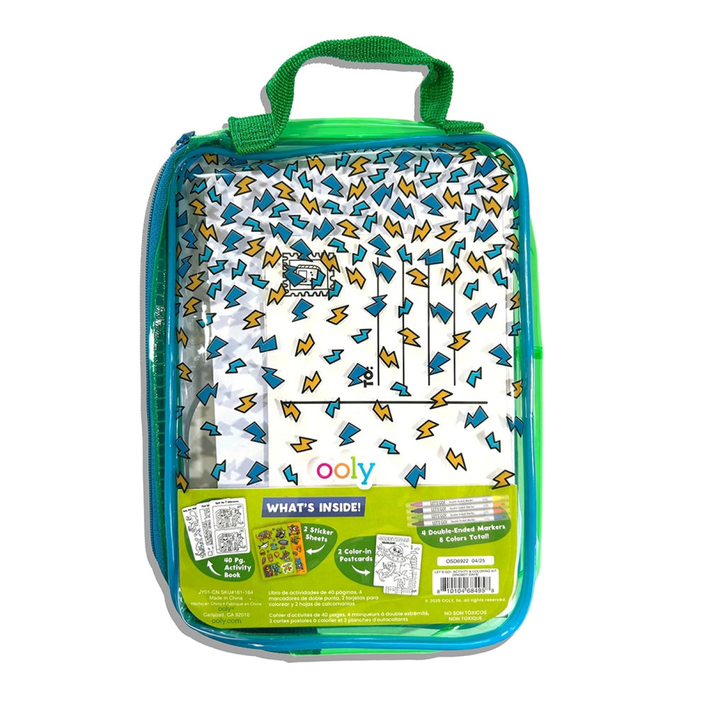 Ooly Let's Go! Taşınabilir Aktivite Boyama Seti - Robo Dinos Ooly Let's Go! Taşınabilir Aktivite Boyama Seti - Robo Dinos