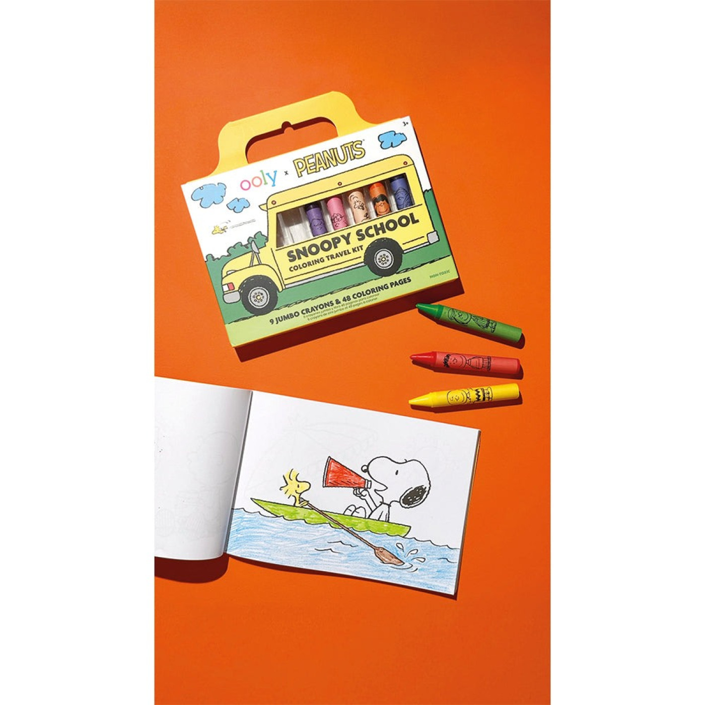 Ooly x Peanuts Snoopy School Seyahat Boyama Seti - 810104684989 Ooly x Peanuts Snoopy School Seyahat Boyama Seti - 138-029 - 810104684989