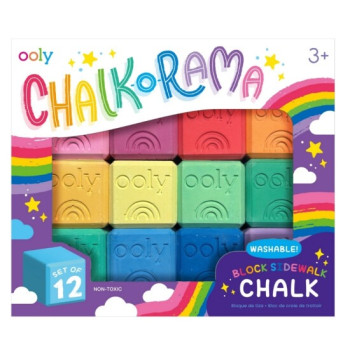 Ooly Chalk-O-Rama 12’li Dış Mekan Tebeşiri