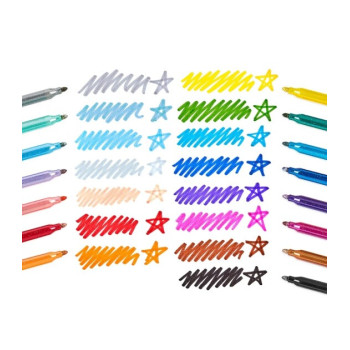 Ooly Rainbow Sparkle Simi 15’li Keçeli Kalem