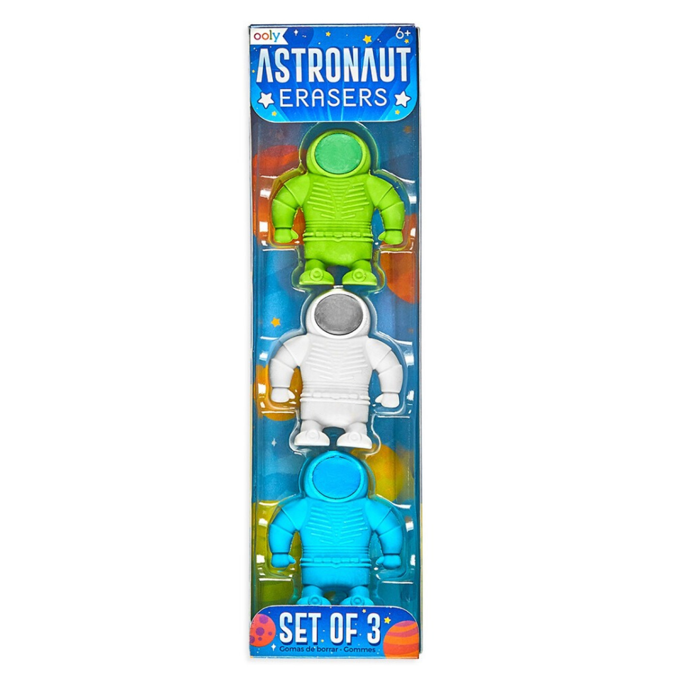 Ooly Astronot 3'lü Silgi Seti - 810078031727 - 810078031727