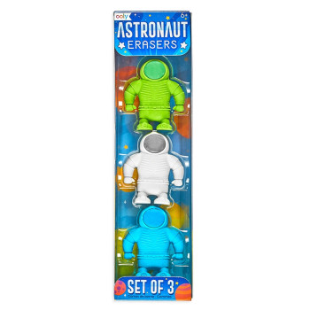 Ooly Astronot 3'lü Silgi Seti Ooly Astronot 3'lü Silgi Seti