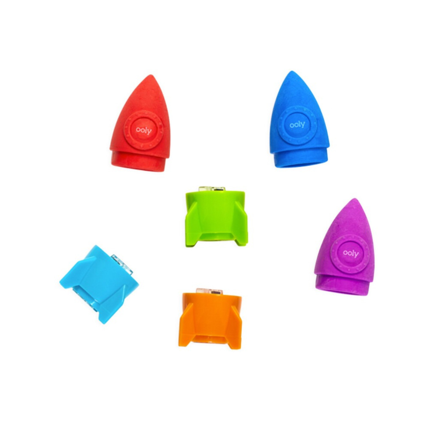 Ooly Blast Off Silgi & Kalemtıraş - Mor - 810078035848 - 810078035848