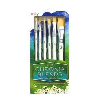Ooly Chroma Blends 6'lı Fırça Seti Ooly Chroma Blends 6'lı Fırça Seti