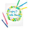 Ooly Brilliant Brush Fırça Uçlu 12li Keçeli Kalem - 810078033998 - 810078033998