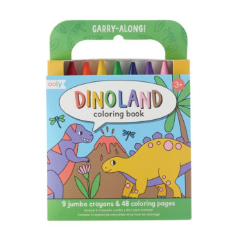 Ooly Carry Along Boyama Seti - Dinoland Ooly Carry Along Boyama Seti - Dinoland
