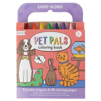 Ooly - Carry Along Boyama Seti - Pet Pals
