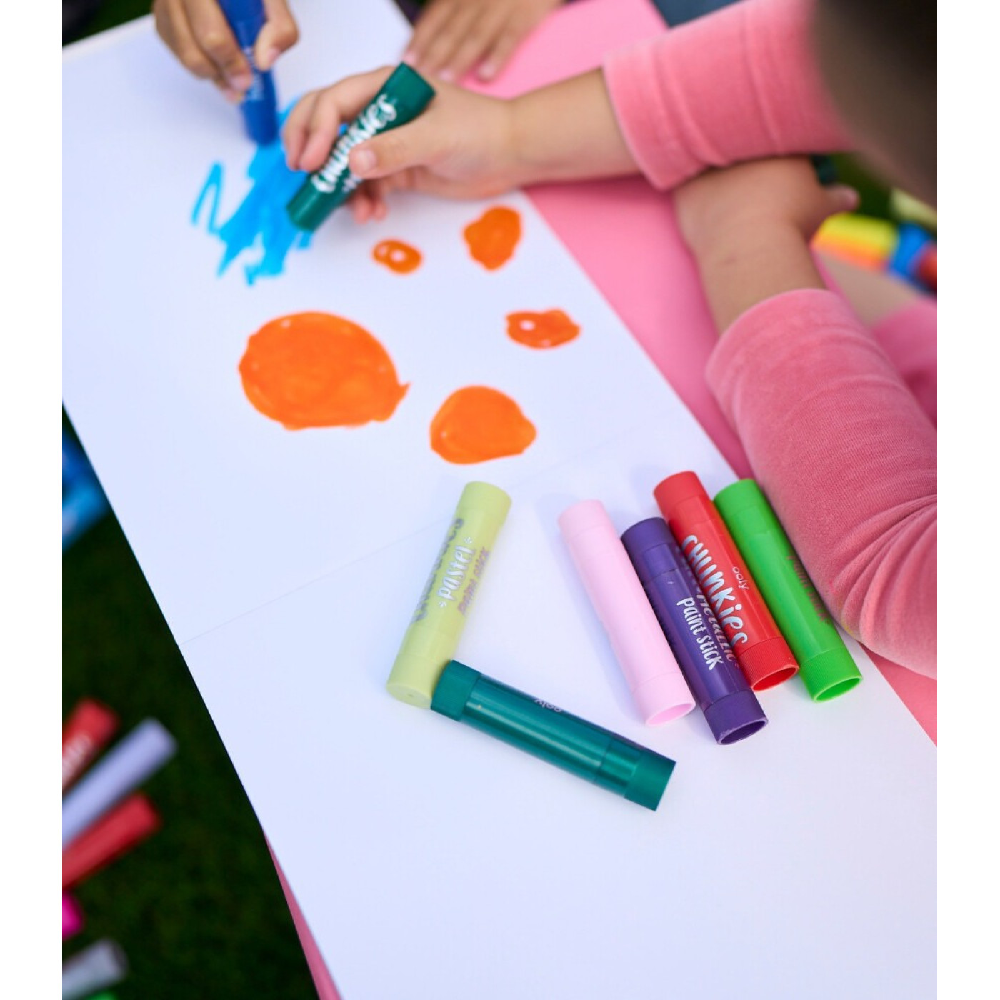 Ooly Chunkies Pastel Boya 6’lı Klasik Renkler - 810078033325 - 810078033325