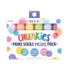 Ooly Chunkies Pastel Boya 6’lı Klasik Renkler - 810078033325 - 810078033325