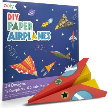 Ooly - Paper Airplanes Aktivite Seti