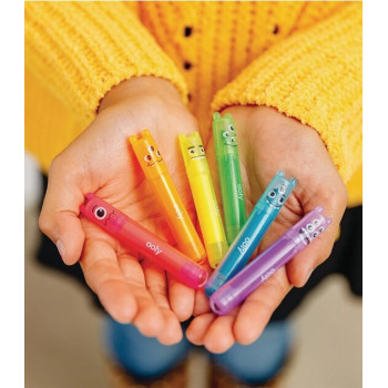 Ooly Mini Monster Kokulu Neon 6lı Highlighter Ooly Mini Monster Kokulu Neon 6lı Highlighter