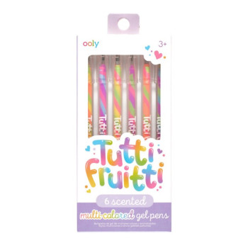 Ooly Tutti Frutti Kokulu 6’lı Jel Kalem Ooly Tutti Frutti Kokulu 6’lı Jel Kalem