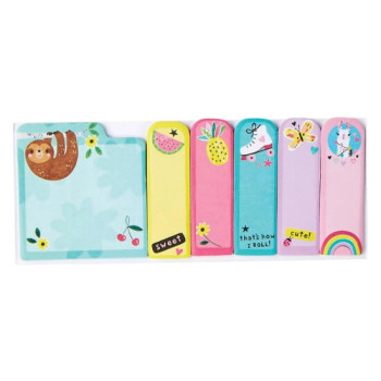 Ooly Note Pals Yapışkanlı Etiket Seti - Funtastic Friends