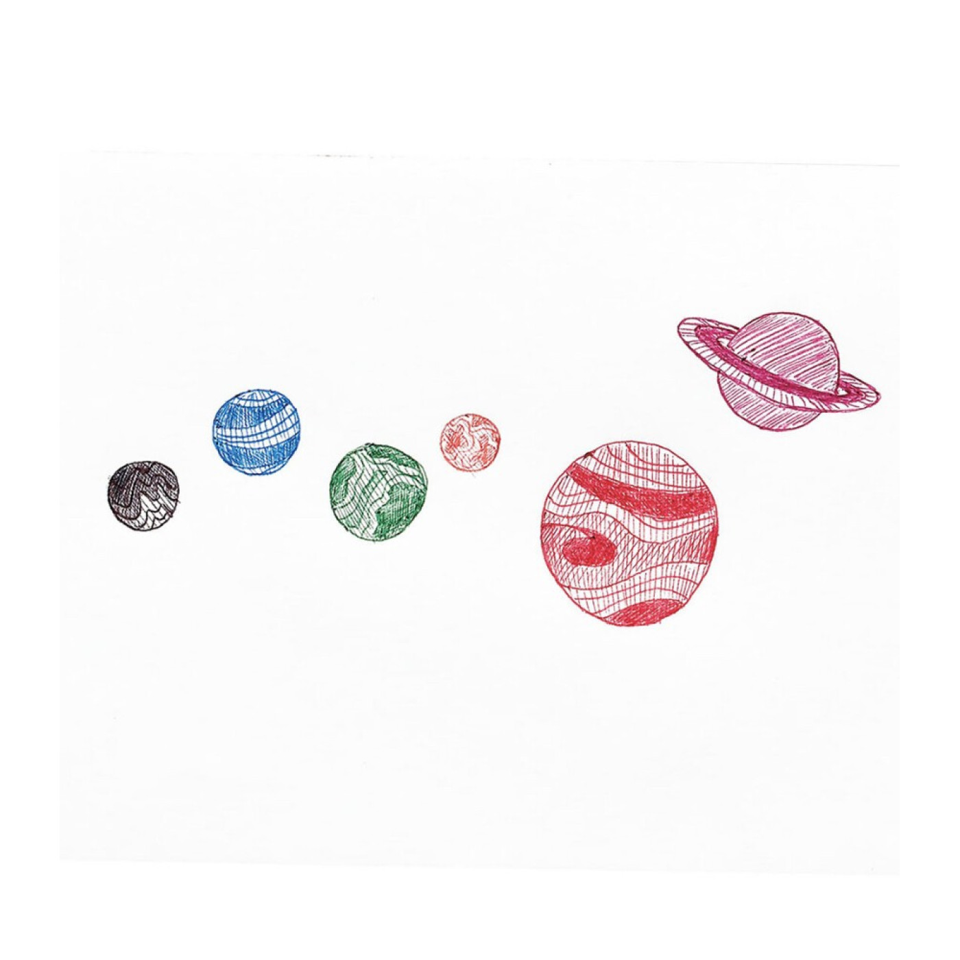 Ooly 6 Renkli Tükenmez Kalem Unique Unicors - Pembe - 879426008989 - 879426008989