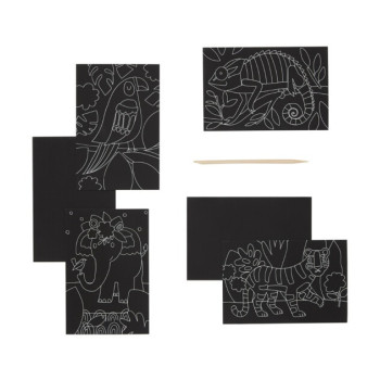 Ooly - Mini Scratch & Scribble - Jungle Fun Ooly - Mini Scratch & Scribble - Jungle Fun
