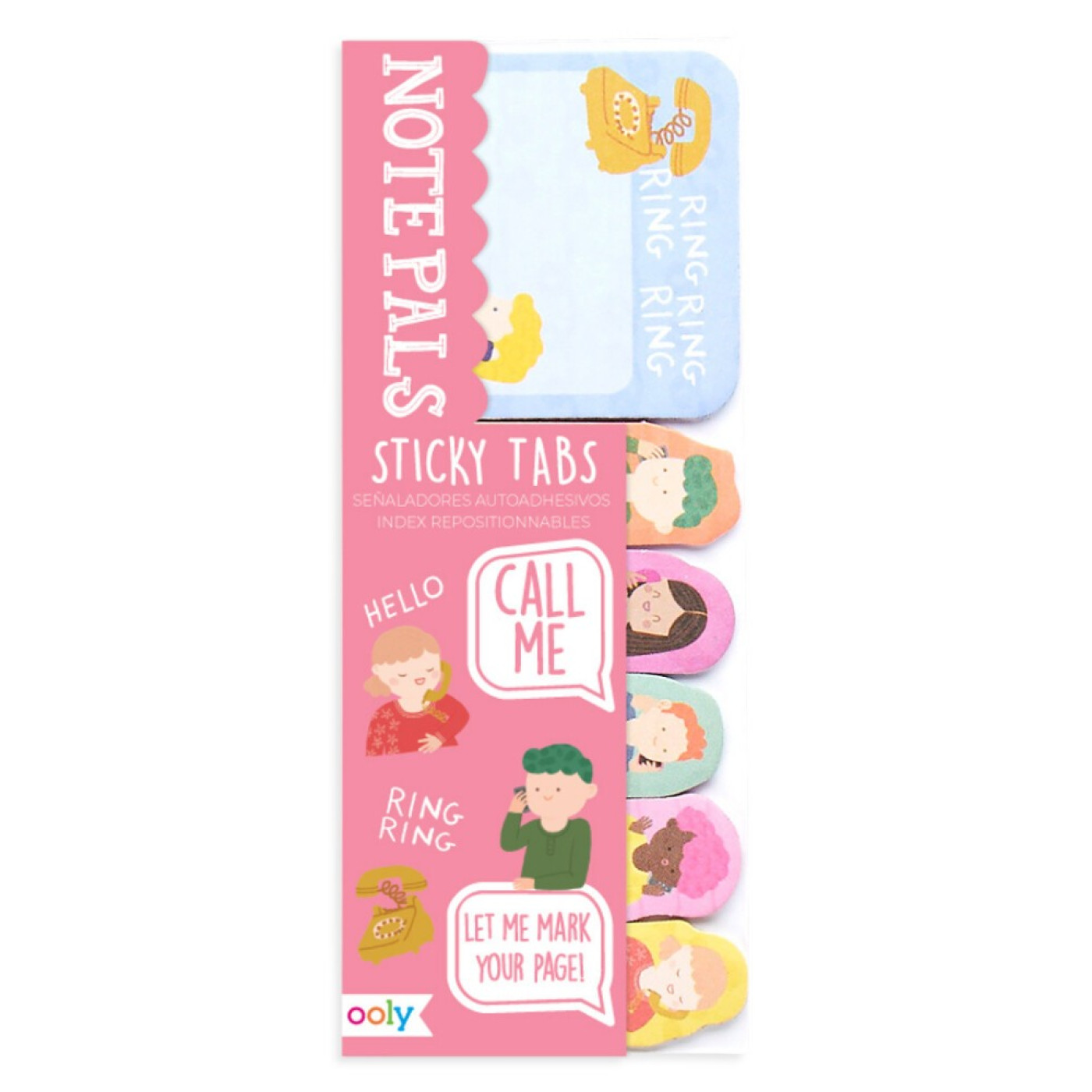 Ooly Note Pals Yapışkanlı Etiket Seti - Call Me - 810078033943 - 810078033943