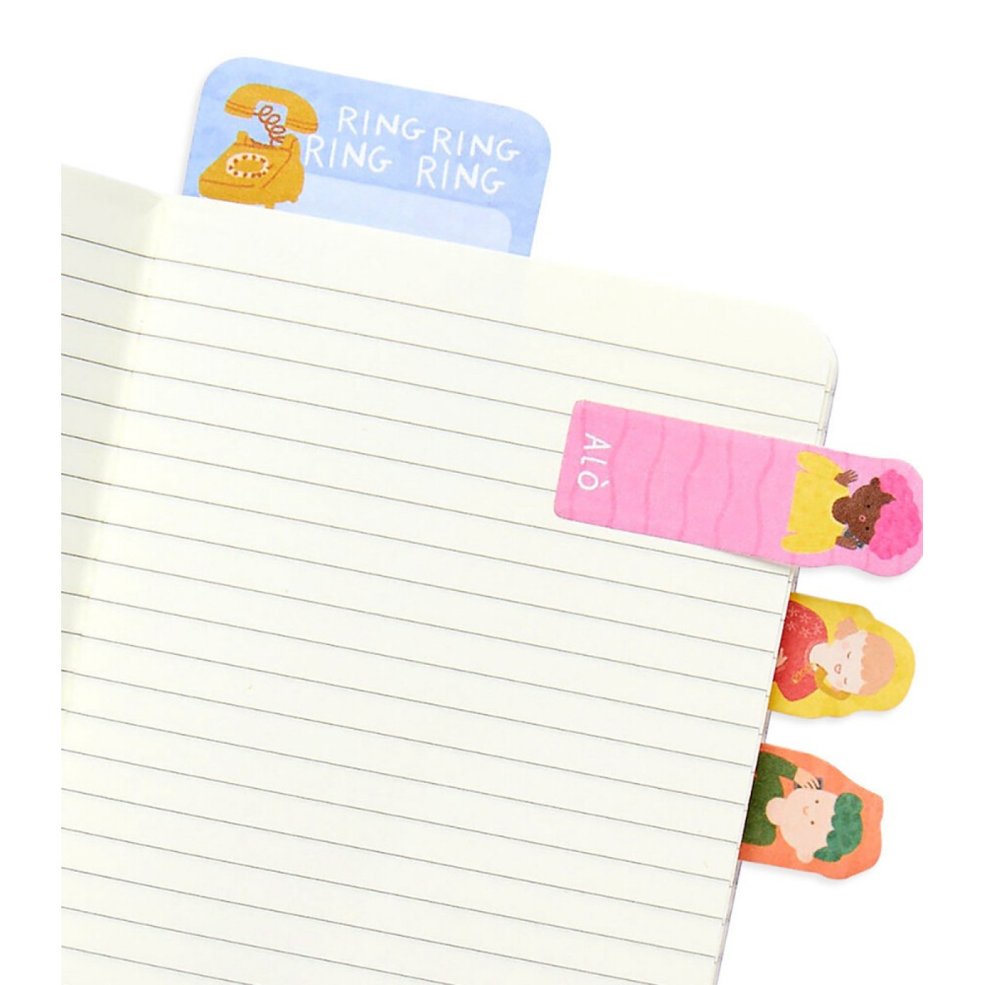 Ooly Note Pals Yapışkanlı Etiket Seti - Call Me - 810078033943 - 810078033943