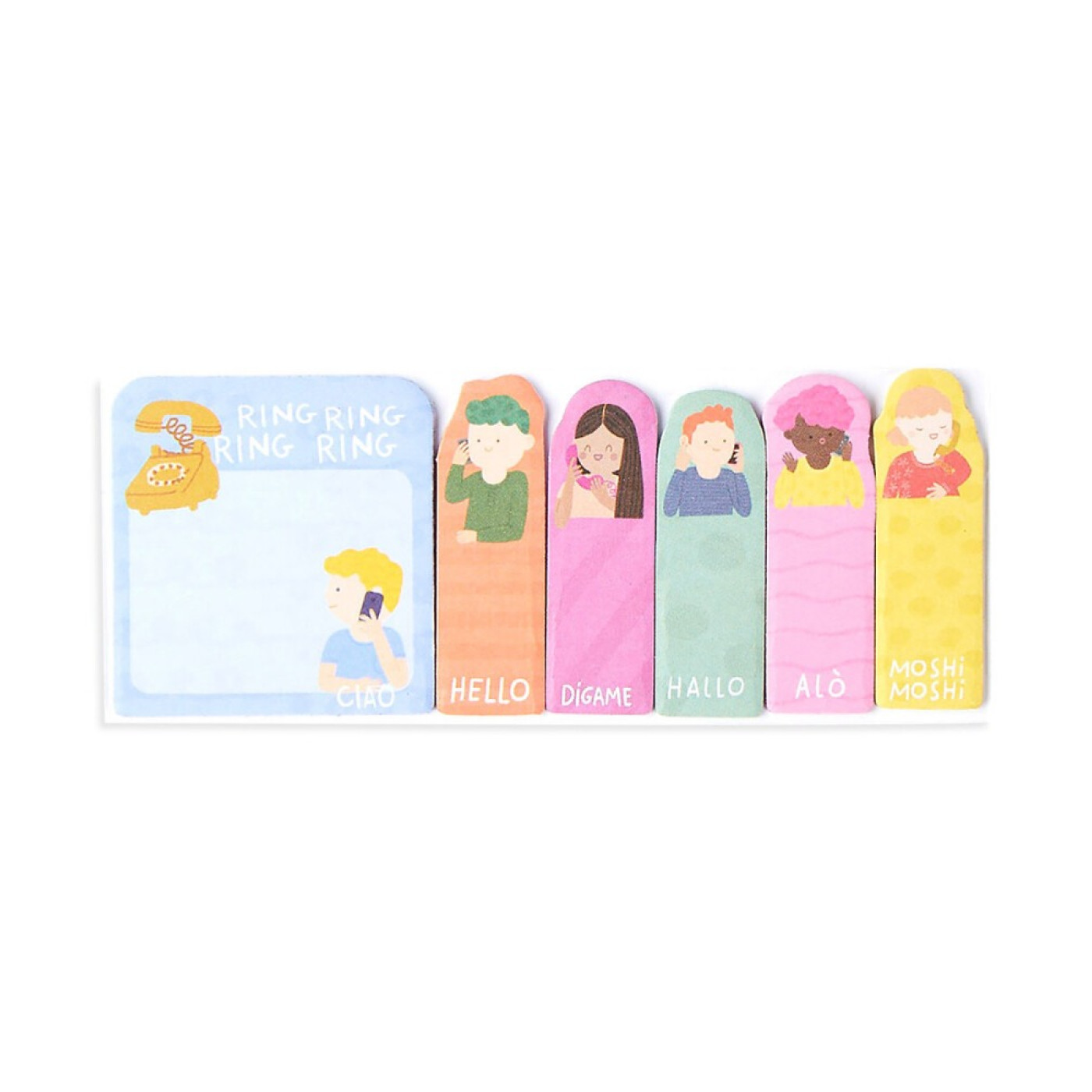 Ooly Note Pals Yapışkanlı Etiket Seti - Call Me - 810078033943 - 810078033943