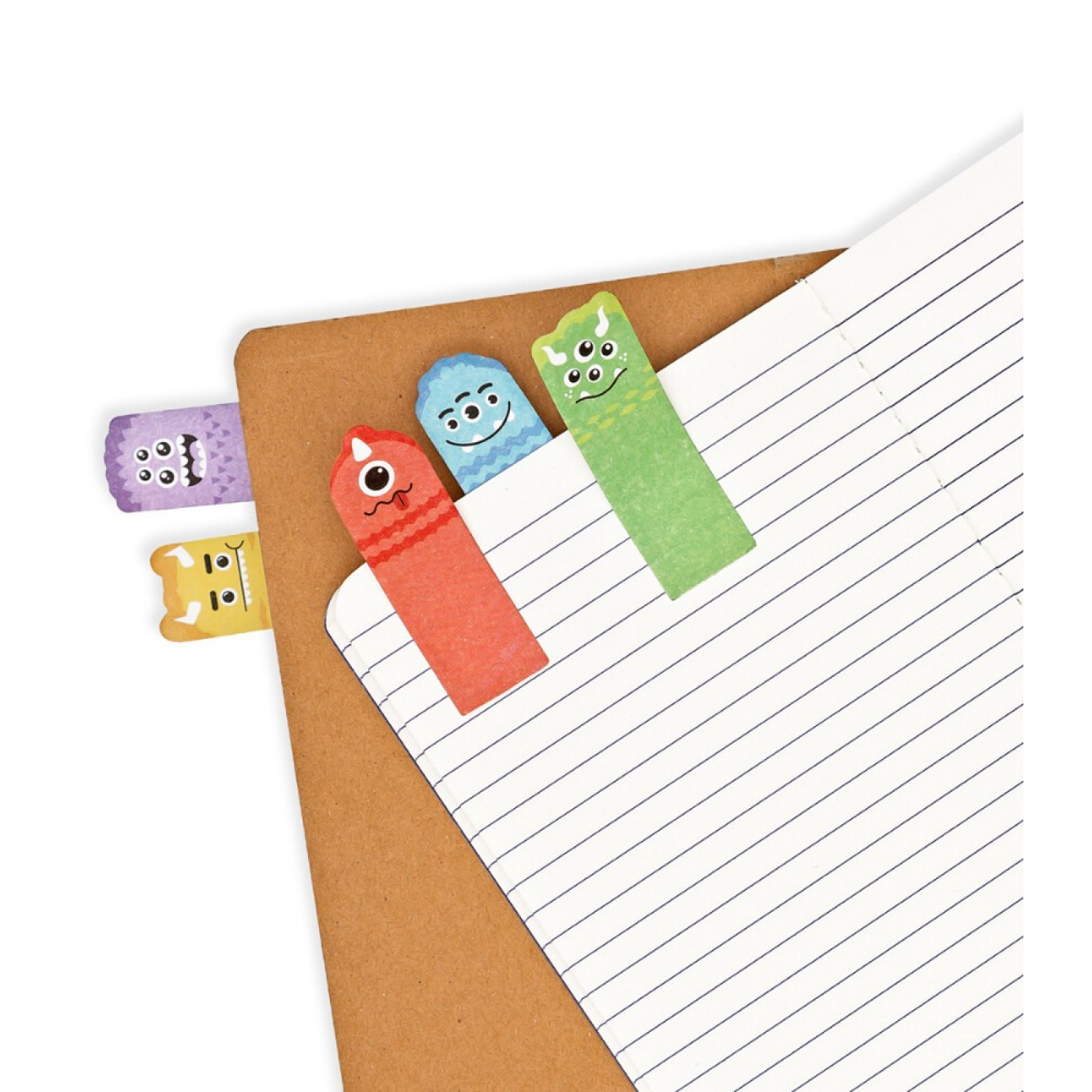 Ooly Note Pals Yapışkanlı Etiket Seti - Monster Pals - 810078031505 - 810078031505