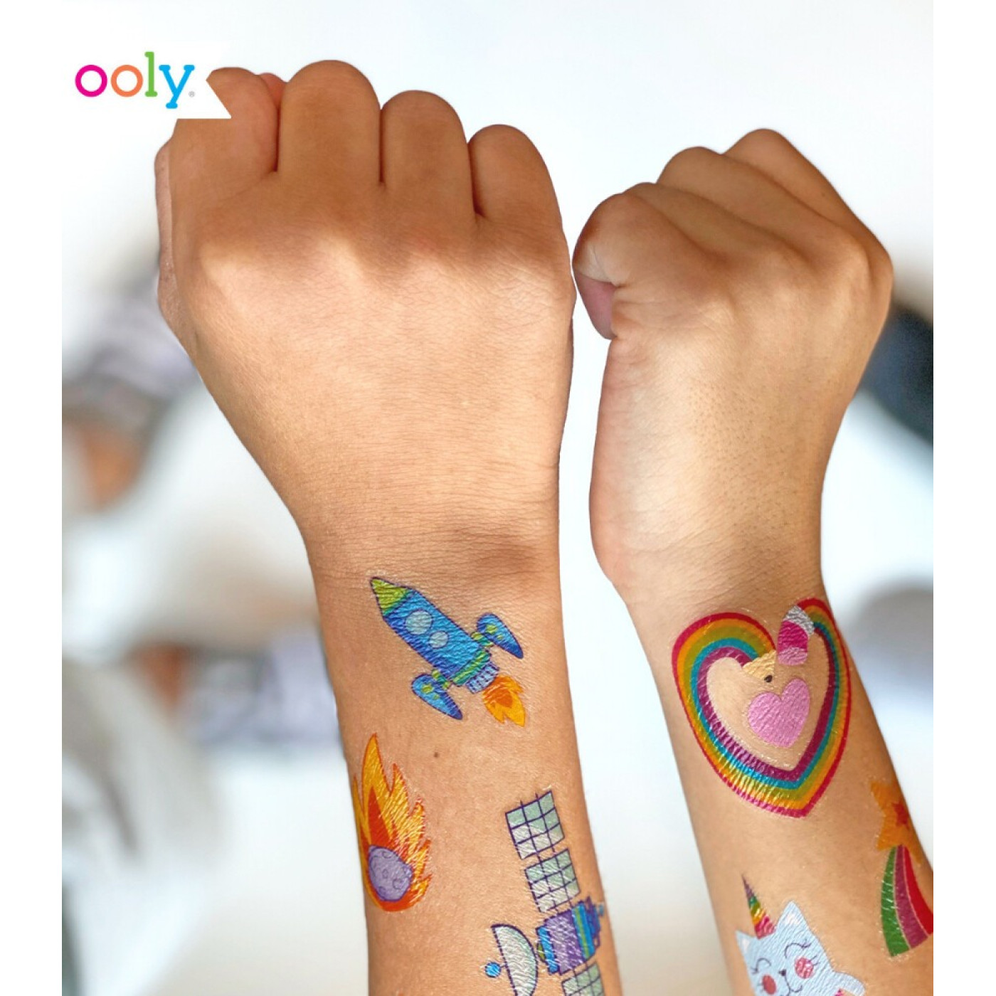 Ooly Tattoo Palooza Geçici Dövme Seti - Funtastic Friends - 810078033059 - 810078033059