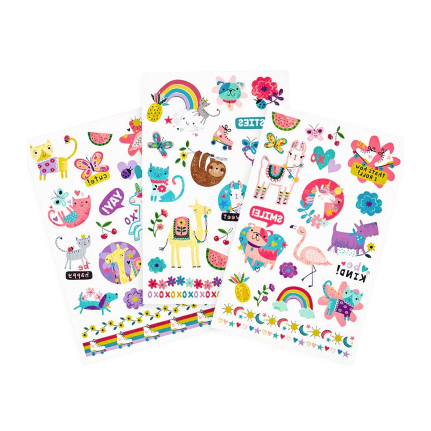 Ooly Tattoo Palooza Geçici Dövme Seti - Funtastic Friends - 810078033059 - 810078033059