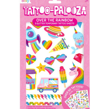 Ooly Tattoo Palooza Geçici Dövme Seti - Over The Rainbow