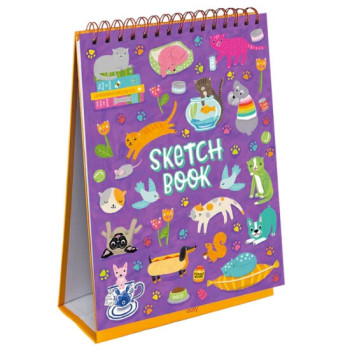 Ooly Sketch & Show Dik Duran Telli Resim Defteri - Pets At Play