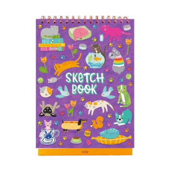 Ooly Sketch & Show Dik Duran Telli Resim Defteri - Pets At Play