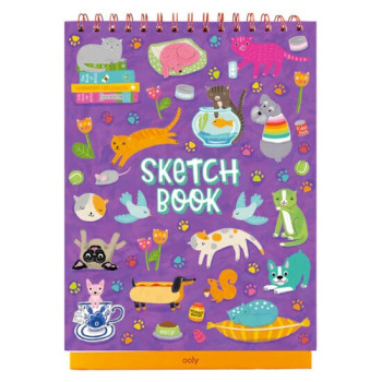 Ooly Sketch & Show Dik Duran Telli Resim Defteri - Pets At Play