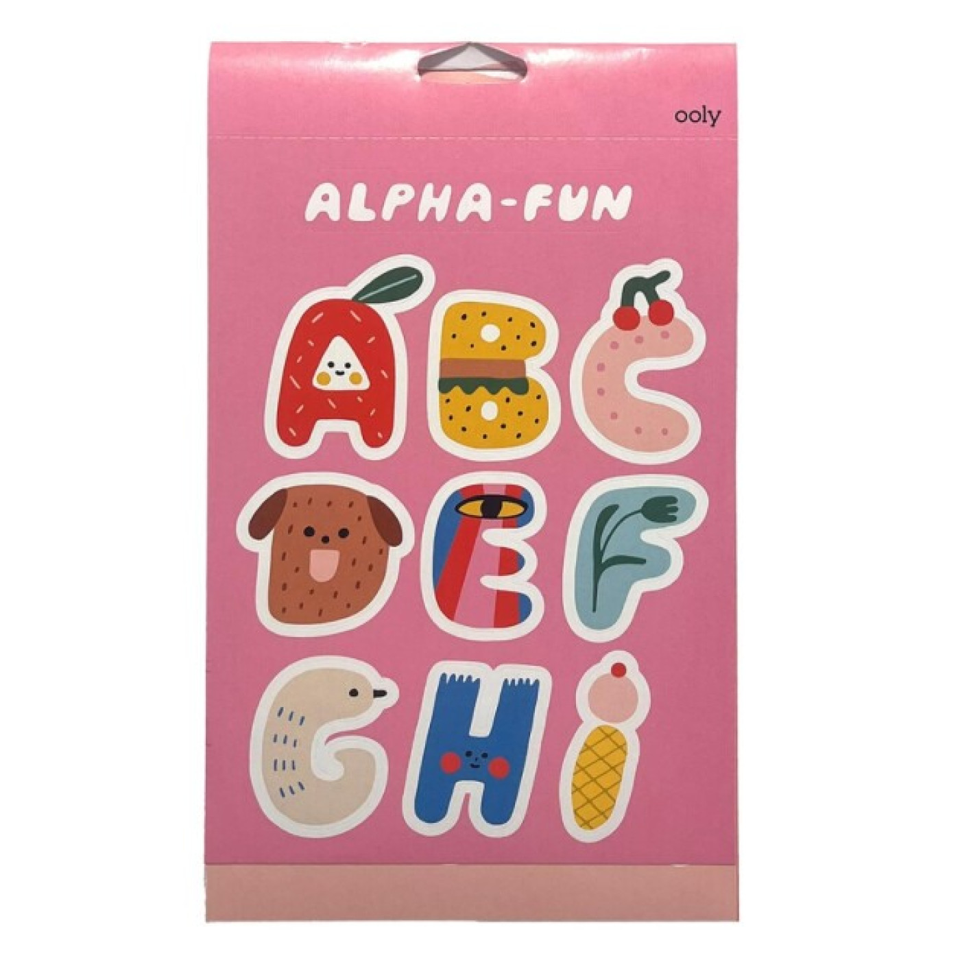 Ooly - Stickiville Çıkartma Kitabı - A Whole Lotta Stickers! Alpha Fun - 120-216 - 810104681612