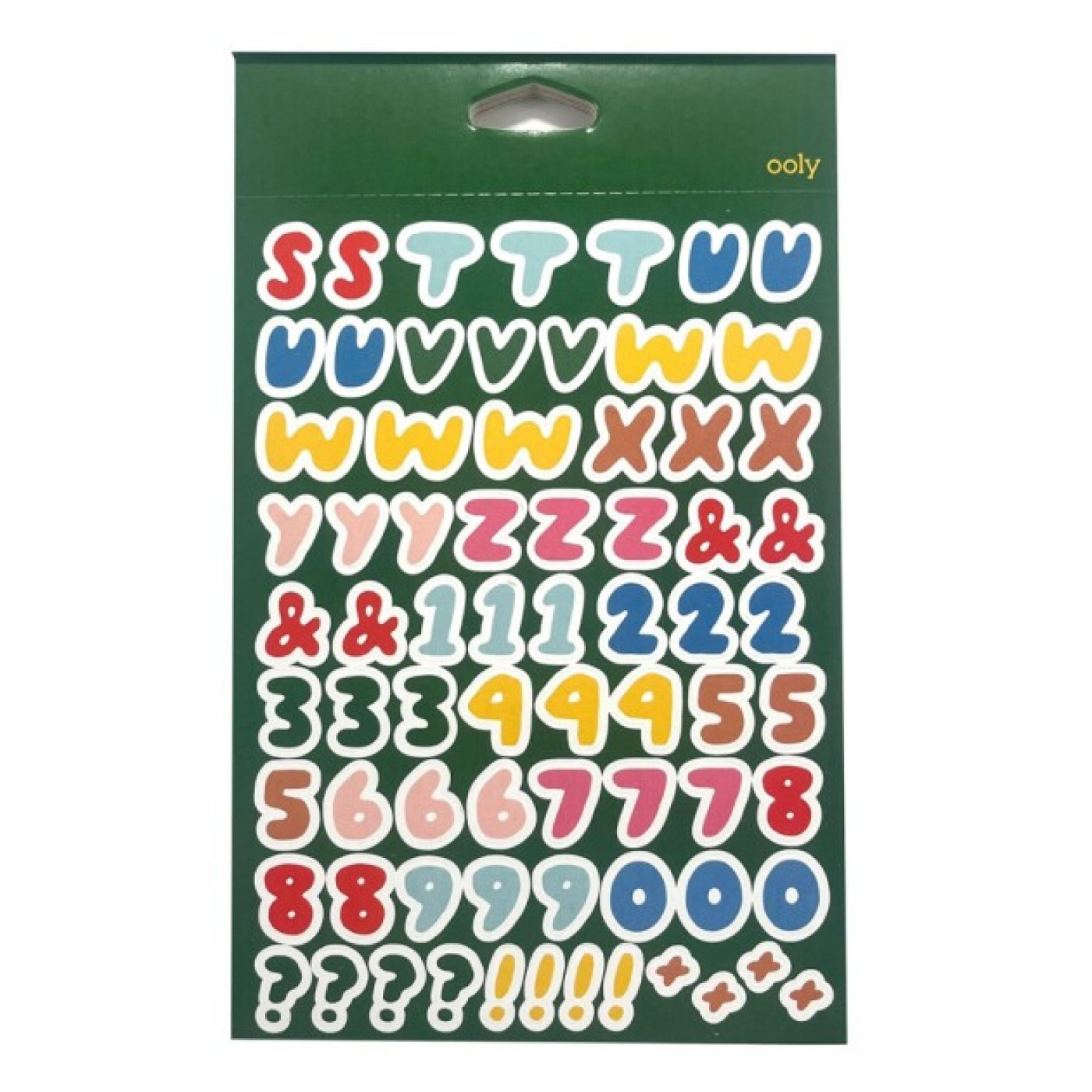 Ooly - Stickiville Çıkartma Kitabı - A Whole Lotta Stickers! Alpha Fun - 120-216 - 810104681612