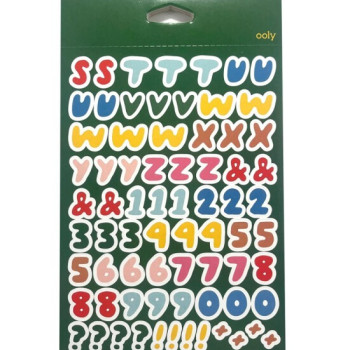 Ooly - Stickiville Çıkartma Kitabı - A Whole Lotta Stickers! Alpha Fun