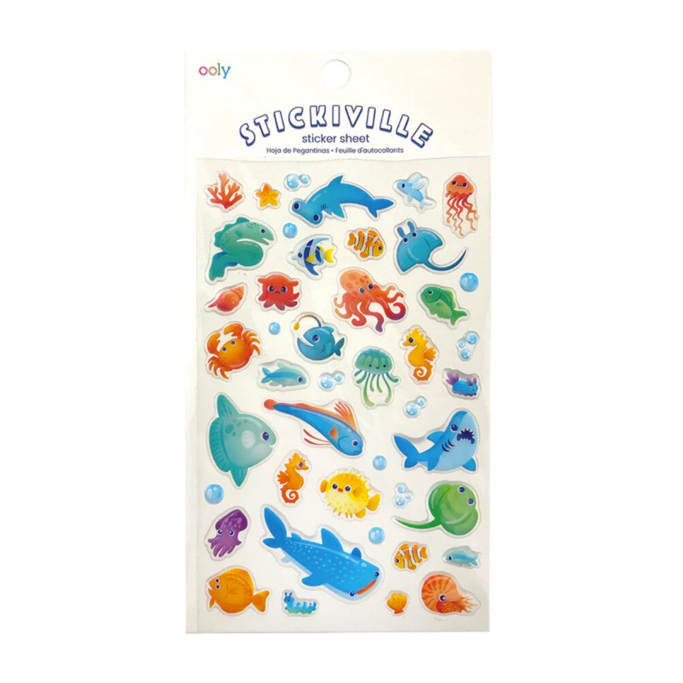 Ooly Stickiville Çıkartmalar - Blur Ocean - 810078039686 - 810078039686