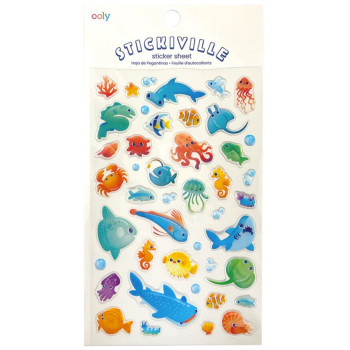Ooly - Stickiville Çıkartmalar - Blur Ocean