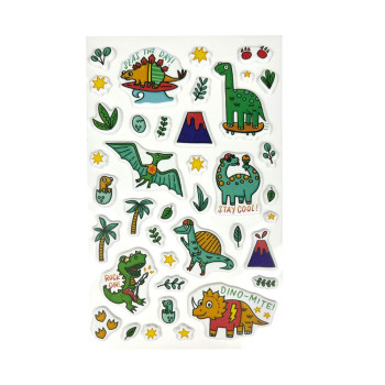 Ooly Stickiville Çıkartmalar - Dino-Mite Ooly Stickiville Çıkartmalar - Dino-Mite