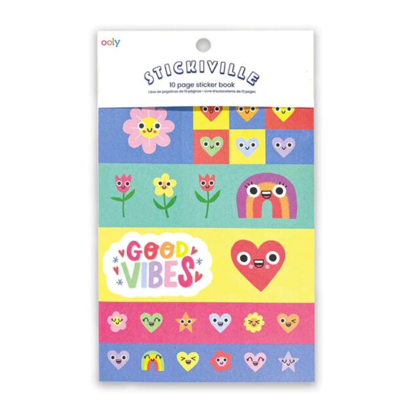 Ooly Stickiville Çıkartma Kitabı - Happy Hearts - 810104680073 - 810104680073