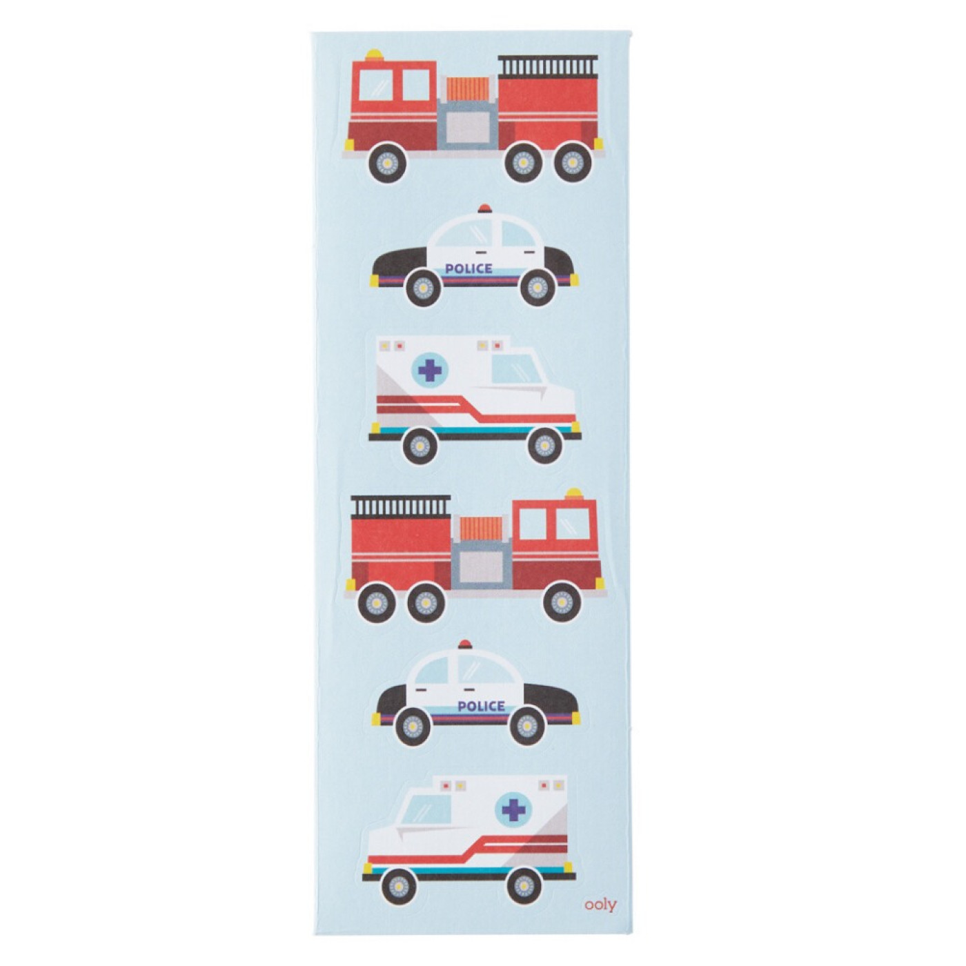 Ooly Stickiville Çıkartmalar - Helping Vehicles - 810078039242 - 810078039242