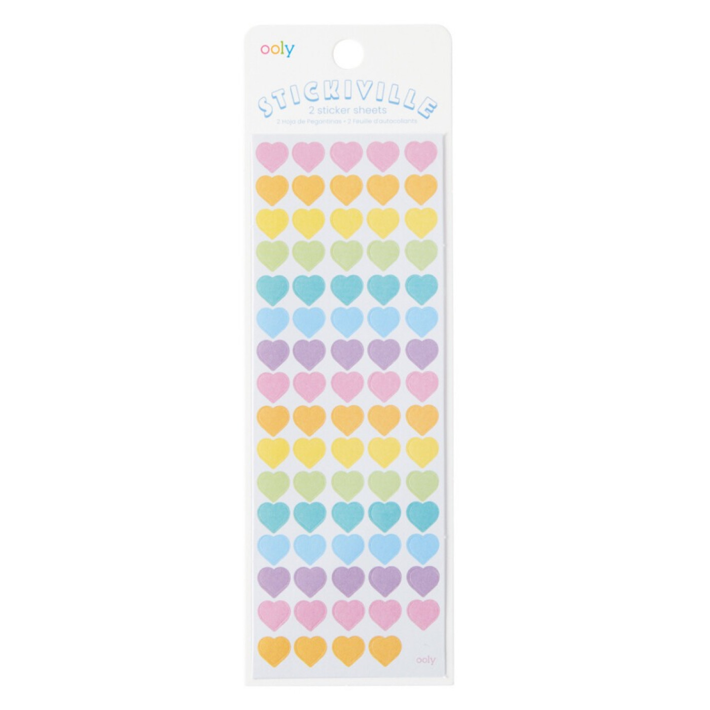 Ooly Stickiville Çıkartmalar - Mini Hearts - 810078039433 - 810078039433