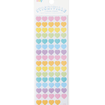 Ooly Stickiville Çıkartmalar - Mini Hearts