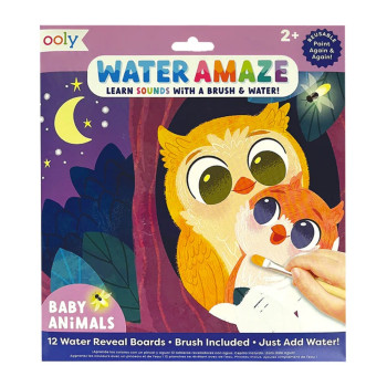 Ooly Water Amaze Boyama Seti - Baby Animals Ooly Water Amaze Boyama Seti - Baby Animals