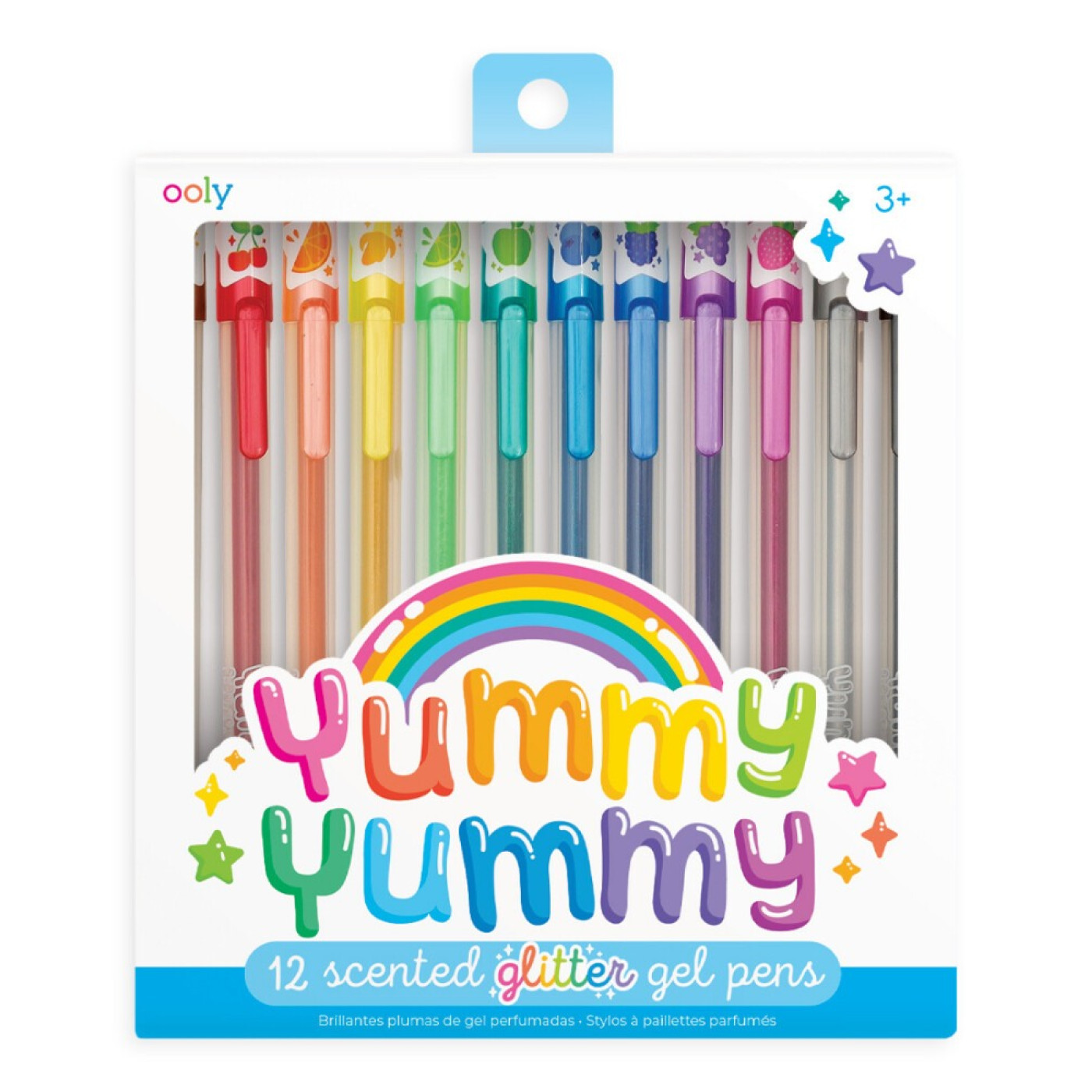 Ooly Yummy Yummy Kokulu Simli 12li Jel Kalem (2.0 mm Uçlu) - 810078031703 - 810078031703