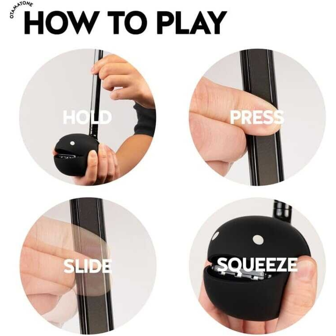 Otamatone Regular Black – Elektronik Müzik Enstrümanı