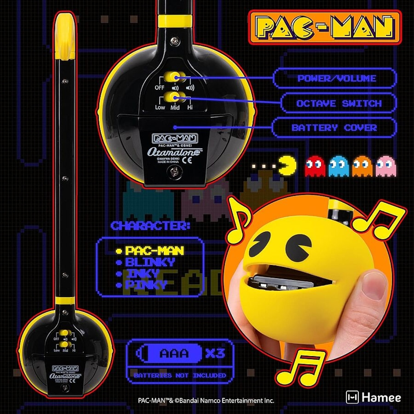 Otamatone Regular PAC-MAN – Elektronik Müzik Enstrümanı