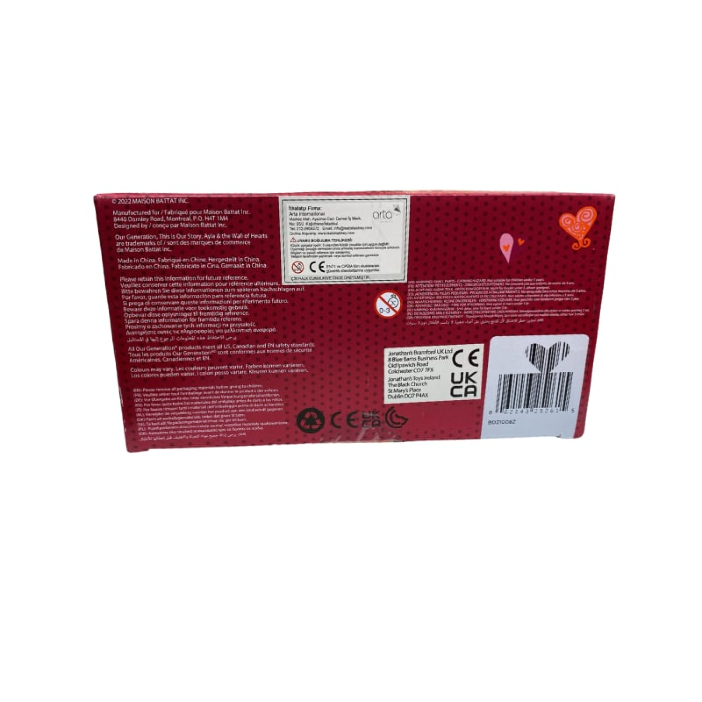 Our Generation Ayla Oyuncak Bebek - 46 cm - BD31008Z - 062243252615