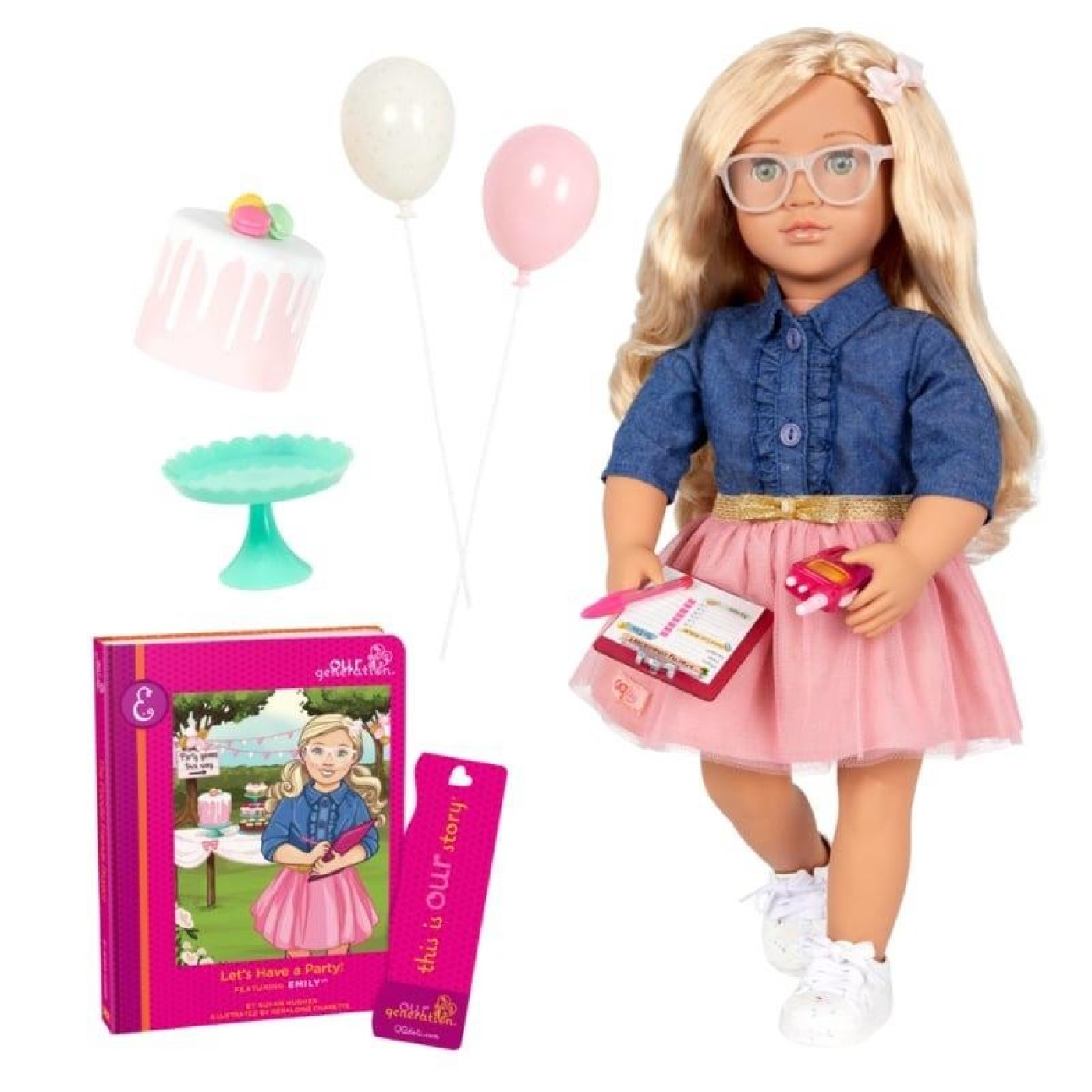 Our Generation Emily Oyuncak Bebek - 46 cm - BD31395Z - 062243479722