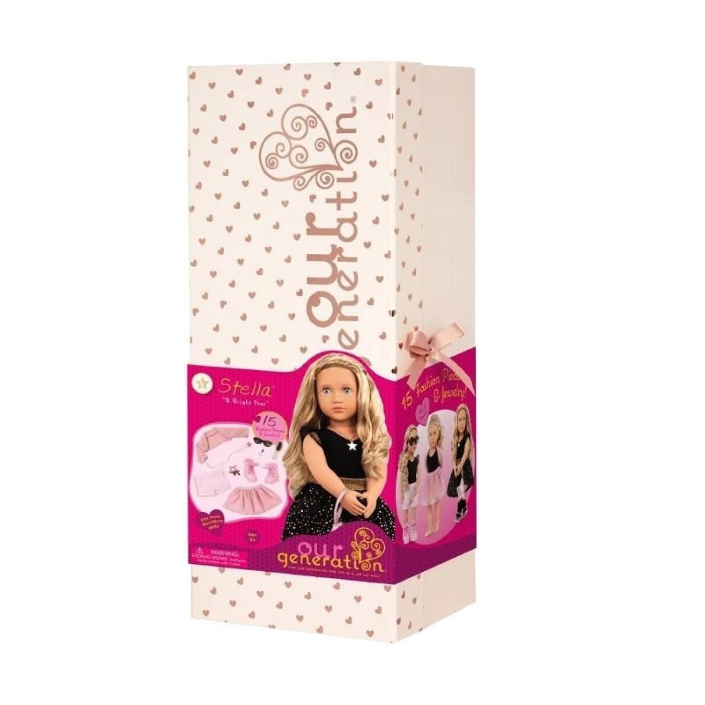 Our Generation Stella Oyuncak Bebek - 46 cm - 062243456907 Our Generation Stella Oyuncak Bebek - 46 cm - BD31357Z - 062243456907