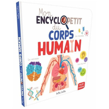 Petits Genies - Mon Encyclopetit du corps Humain - Fransızca Kitap