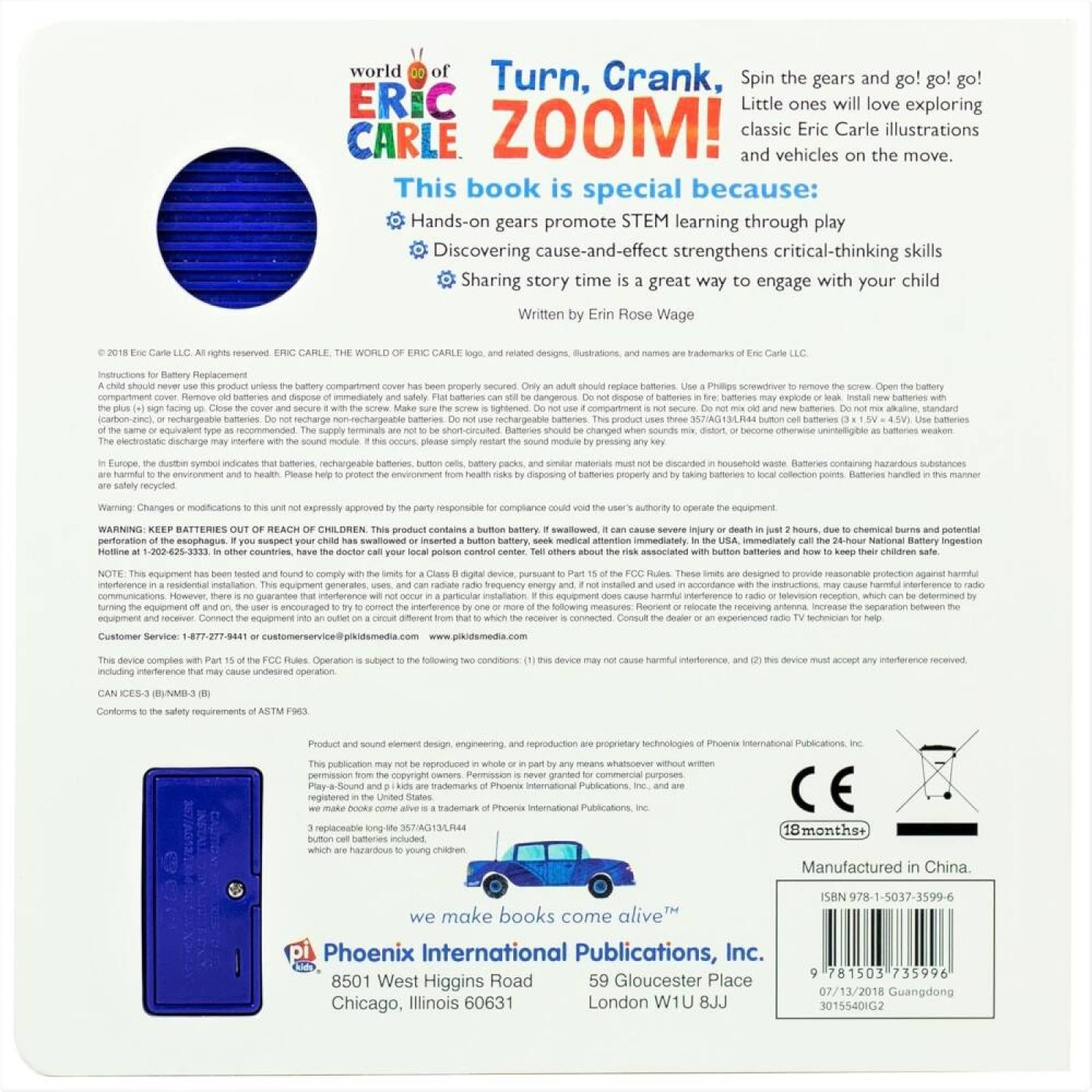 Eric Carle: Turn, Crank, Zoom Eric Carle: Turn, Crank, Zoom